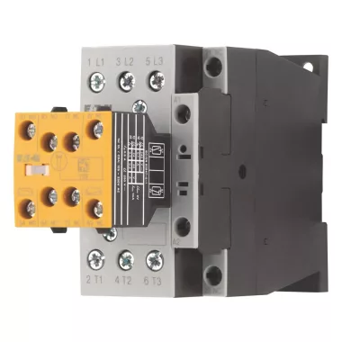 EATON 191736 Biztonsági kontaktorok 18A/7,5kW AC-3, 3pólus+2z+3ny érintkezõ, Uc=110V/50Hz,120V/60Hz