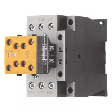 EATON 191759 Safety contactor, 380 V 400 V: 15 kW, 2 N/O, 3 NC, 230 V 50 Hz, 240 V 60 Hz, AC operation, Screw terminals, With mirror contact (not for microswitches