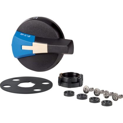   EATON 191849 Fogantyú lakattal zárható, fekete/kék, szakaszolókapcsoló R9, UL98 szabvány