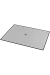 EATON 193027 Bottom-/top plate, closed Aluminum, for WxD = 425 x 300mm, IP55, grey