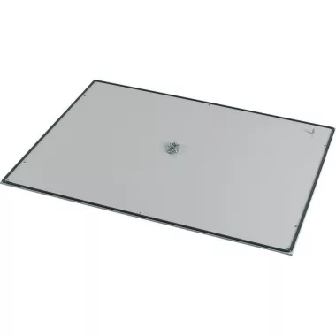 EATON 193048 Bottom-/top plate, closed Aluminum, for WxD = 650 x 600mm, IP55, grey