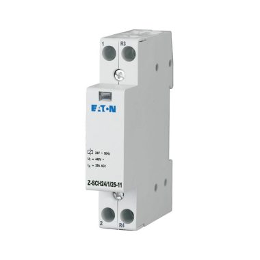 EATON 193888 Installation contactor, 24VAC/50Hz, 1N/O+1N/C, 25A