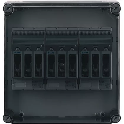   EATON 194573 CI szekrény, gyűjtősín 400A-ig, szakaszoló biztosíték 3x XNH00, Ma x Szé x Mé=250x375x225