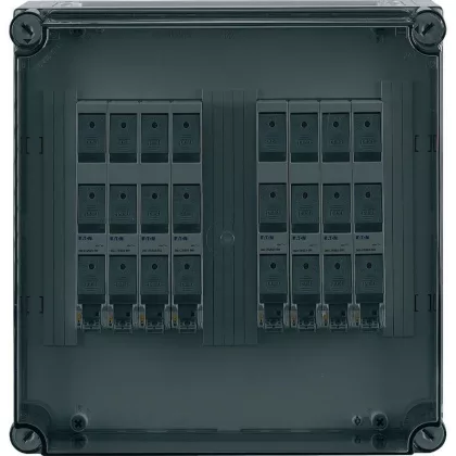 EATON 194601 D02 panel enclosure 8x D02-LTS, MB 400A, 3-pole