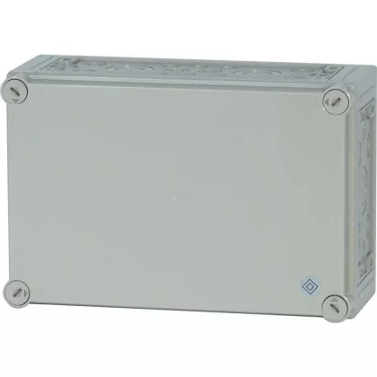 EATON 194611 Insulated enclosure, +knockouts, RAL7035, HxWxD=250x375x150mm
