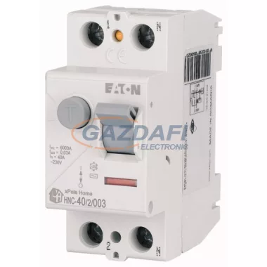 EATON 194691 xPole Home áram-védőkapcsoló 6kA, 2P, 40A, 30mA, 'AC'
