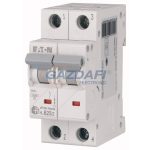   EATON 194763 xPole Home kismegszakító 4,5kA, 2P, 25A, B jelleggörbe