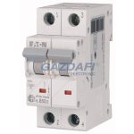   EATON 194766 xPole Home kismegszakító 4,5kA, 2P, 50A, B jelleggörbe