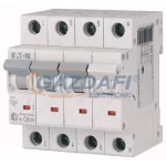   EATON 194808 xPole Home kismegszakító 4,5kA, 3P+N, 6A, C jelleggörbe