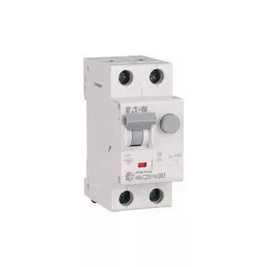 EATON 195128 xPole Home kombinált áram-védő 6kA, 1P+N,20A,C,30mA,'AC'