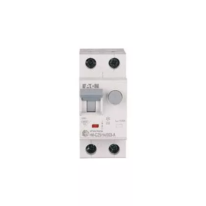   EATON 195141 xPole Home kombinált áram-védő 6kA, 1P+N, 25A,C,30mA,'A'