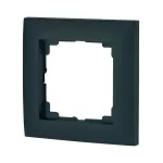 EATON 195245 Single frame 55mm, mat, Jet black