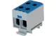 EATON 195340 Sorkapocsblokk 2 pólus, 50mm², 320A Cu / 290A Al, kék