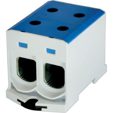 EATON 195359 Sorkapocsblokk 2 pólus, 240mm², 850A Cu / 760A Al, kék