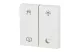 EATON 196844 Rocker 2-way, gloss, white, 4-sences B - 3 EATON 196844 Rocker 2-way, gloss, white, 4-sences B - 3