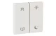 EATON 196844 Rocker 2-way, gloss, white, 4-sences B - 7 EATON 196844 Rocker 2-way, gloss, white, 4-sences B - 7