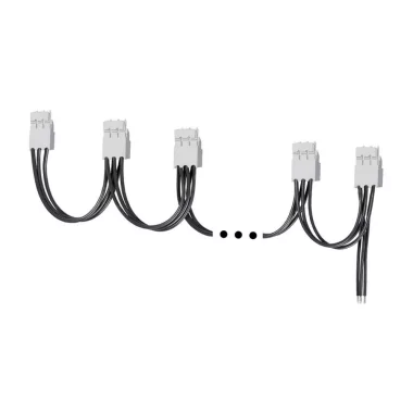 EATON 197176 Háromfázisú csatlakozóvezeték 2x EMS2-...-T... csatlakozókkal (Push-In kapcsok)