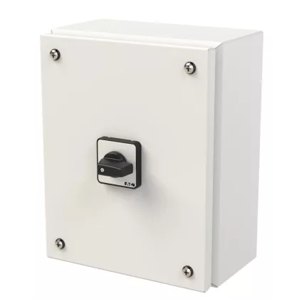 EATON 197396 Changeover switch, 20 A, Four-pole, switch positions: 2, Type: On/Off switch, Design: 8223