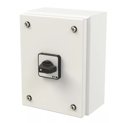 EATON 197431 Changeover switch, 20 A, Two-pole, switch positions: 3, Type: Reverser, Design: 15432