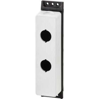   EATON 197639 Szekrény felszíni szereléshez lapos IP67/IP69, 2 szerelési pont M22, műanyag, egyedi leírás