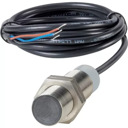   EATON 197793 Induktív érintésmentes érzékelő árnyékolt Ø18mm; kapcsolás 5mm; 1Z; kábel 2m; PNP