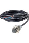 EATON 197833 Induktív érintésmentes érzékelő nem árnyékolt Ø12mm; kapcsolás 4mm; 1Z; kábel 2m; PNP
