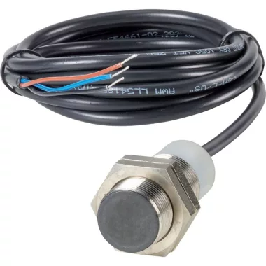EATON 197835 Induktív érintésmentes érzékelő árnyékolt Ø18mm; 5mm kapcsolás; 1Ny; 2m kábel; NPN