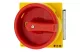 EATON 203483 Main switch, T0, 20 A, flush mounting, 1 contact unit(s), 2 pole, Emergency switching off function, With red rotary handle and yellow locking ring - 2
