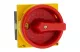 EATON 203483 Main switch, T0, 20 A, flush mounting, 1 contact unit(s), 2 pole, Emergency switching off function, With red rotary handle and yellow locking ring - 5