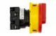 EATON 203483 Main switch, T0, 20 A, flush mounting, 1 contact unit(s), 2 pole, Emergency switching off function, With red rotary handle and yellow locking ring - 8