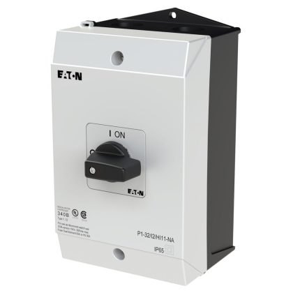   EATON 237541 Főkapcsoló, 3 pólusú+1z1ny, 32A, az UL-szabványok szerint Észak-Amerikában
