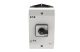EATON 264010 On-Off switch, T3, 32 A, surface mounting, 4 contact unit(s), 7-pole, with black thumb grip and front plate, UL/CSA - 9