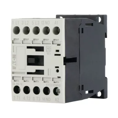 EATON 276704 Kontaktorok 9A/4kW AC-3, 22A AC-1, 3-pólus+1z érintkezõ, Uc=12V DC