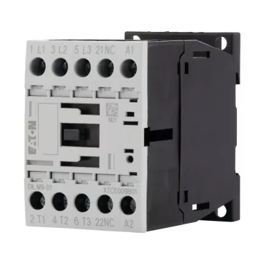 EATON 276721 Contactor, 3 pole, 380 V 400 V 4 kW, 1 NC, 42 V 50 Hz, 48 V 60 Hz, AC operation, Screw terminals