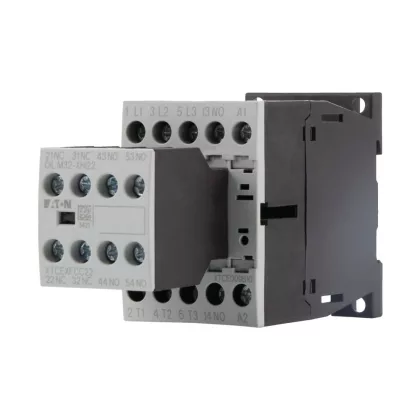   EATON 276803 Kontaktorok 9A/4kW AC-3, 22A AC-1, 3-pólus+3z+2ny érintkezõ, Uc=230V/50Hz, 230V/60Hz