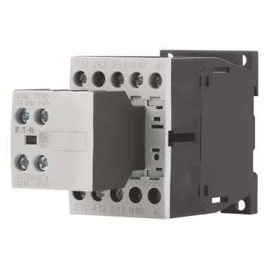 EATON 276908 Kontaktorok 12A AC-3, 22A AC-1, 3-pólus+2z+1ny érintkezõ, Uc=230V/50HZ, 230V/60HZ