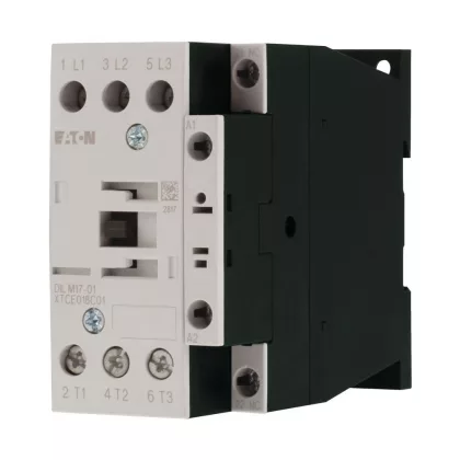 EATON 277039 Contactor, 3 pole, 380 V 400 V 7.5 kW, 1 NC, 415 V 50 Hz, 480 V 60 Hz, AC operation, Screw terminals