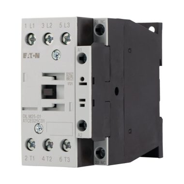 EATON 277167 Contactor, 3 pole, 380 V 400 V 11 kW, 1 NC, 415 V 50 Hz, 480 V 60 Hz, AC operation, Screw terminals