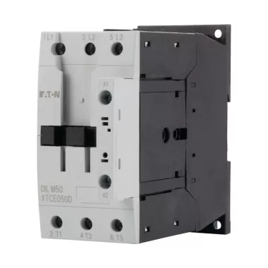 EATON 277824 Kontaktorok 50A/22kW AC-3, 80A AC-1, 3-pólus, Uc=208V/60Hz