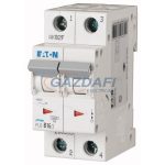   EATON 286555 Kismegszakító, 6kA 2 pólus 16A, B karakterisztika, PL6-B16/2