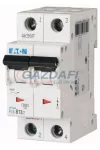 EATON 286578 Kismegszakító, 6kA 2 pólus 13A, D karakterisztika, PL6-D13/2