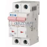   EATON 286579 Kismegszakító, 6kA 2 pólus 16A, D karakterisztika, PL6-D16/2