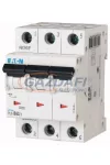 EATON 286595 Kismegszakító, 6kA 3 pólus 63A, B karakterisztika, PL6-B63/3