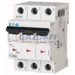 EATON 286595 Kismegszakító, 6kA 3 pólus 63A, B karakterisztika, PL6-B63/3
