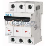 EATON 286603 Kismegszakító, 6kA 3 pólus 25A, C karakterisztika, PL6-C25/3