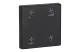 EATON 301906 Rocker 2-f, matt, jet black, ventilation - 5 EATON 301906 Rocker 2-f, matt, jet black, ventilation - 5