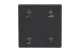 EATON 301906 Rocker 2-f, matt, jet black, ventilation - 6 EATON 301906 Rocker 2-f, matt, jet black, ventilation - 6