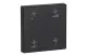 EATON 301906 Rocker 2-f, matt, jet black, ventilation - 7 EATON 301906 Rocker 2-f, matt, jet black, ventilation - 7