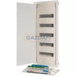 EATON 302410 Süllyesztett kiselosztó, IP30, 5sor 60TE, feszítőrugós, lapos ajtó