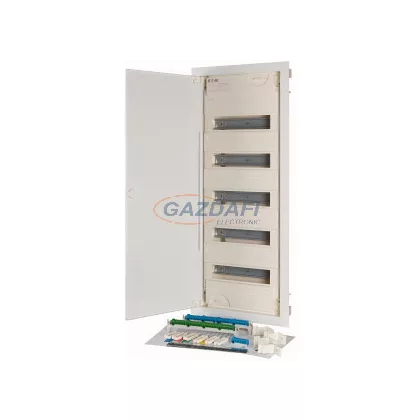   EATON 302411 Süllyesztett kiselosztó, extra lapos ajtó (SF), IP30, 5sor,feszítőrugós